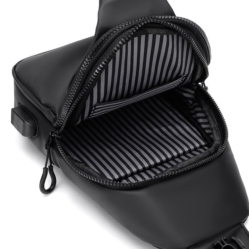 Capacious shoulder bag, fashionable chest bag, trend one-shoulder bag, simple and elegant design 4
