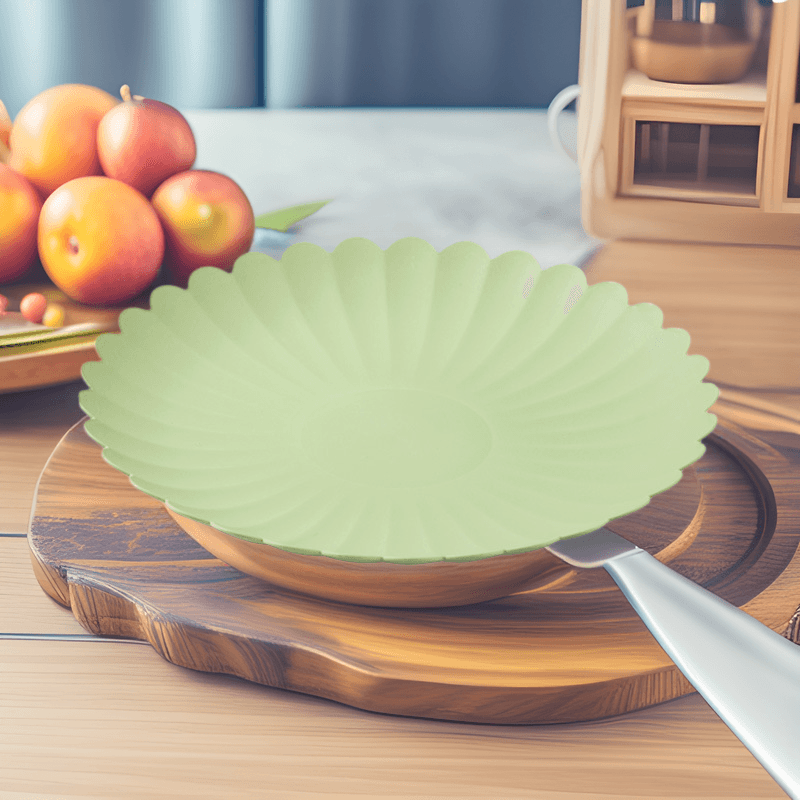 Ins style meal plate high appearance lace plate cute snack plate cake plate dessert plate pasta dessert plate PP plate platter 2