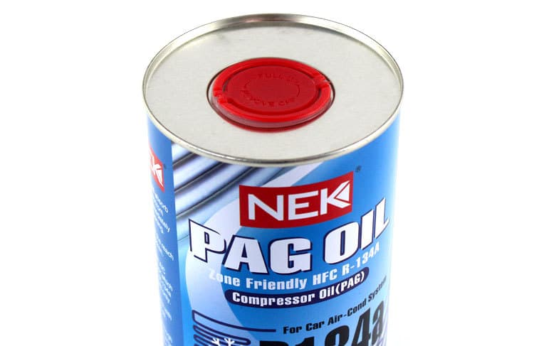 Automobile air -conditioning compressor R134 Environmental -friendly frozen oil vehicle for snow type oil lubricating oil cold media oil 1L large bottle 5