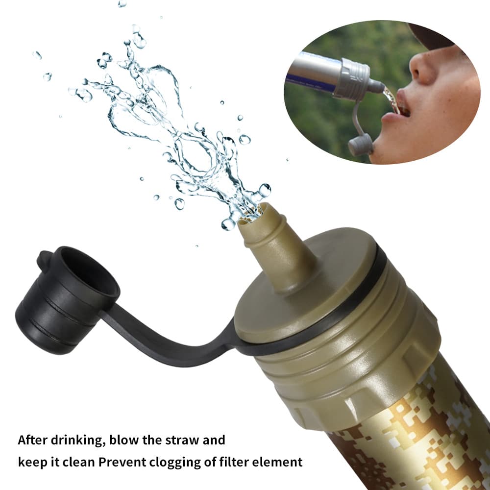 Outdoor sewing water filter water filter sewage filter purifier Portable emergency far -foot camp water water water water 2