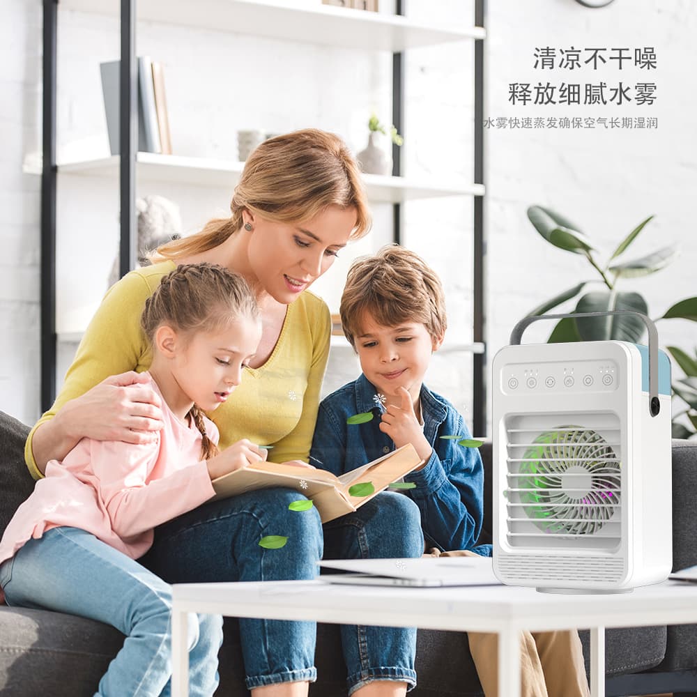 Table handheld air fan, small spray 3
