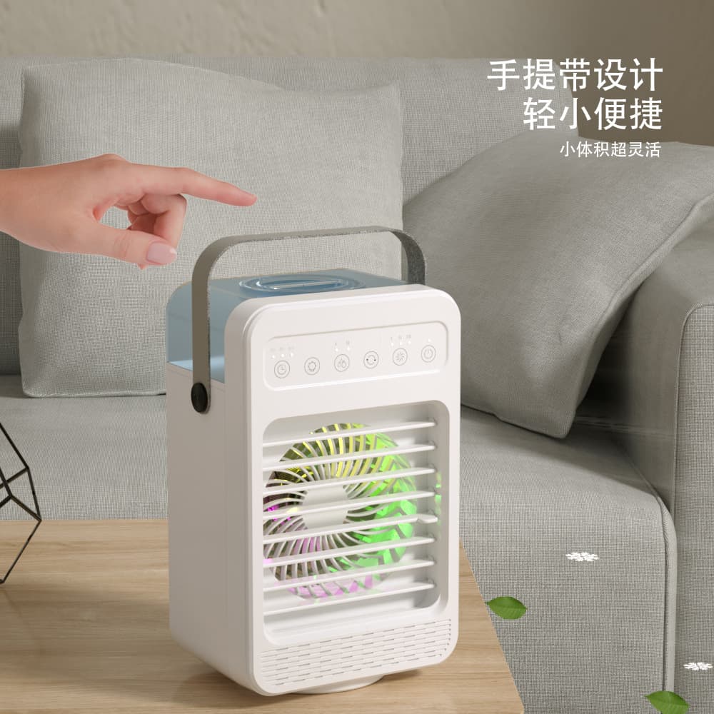Table handheld air fan, small spray 4