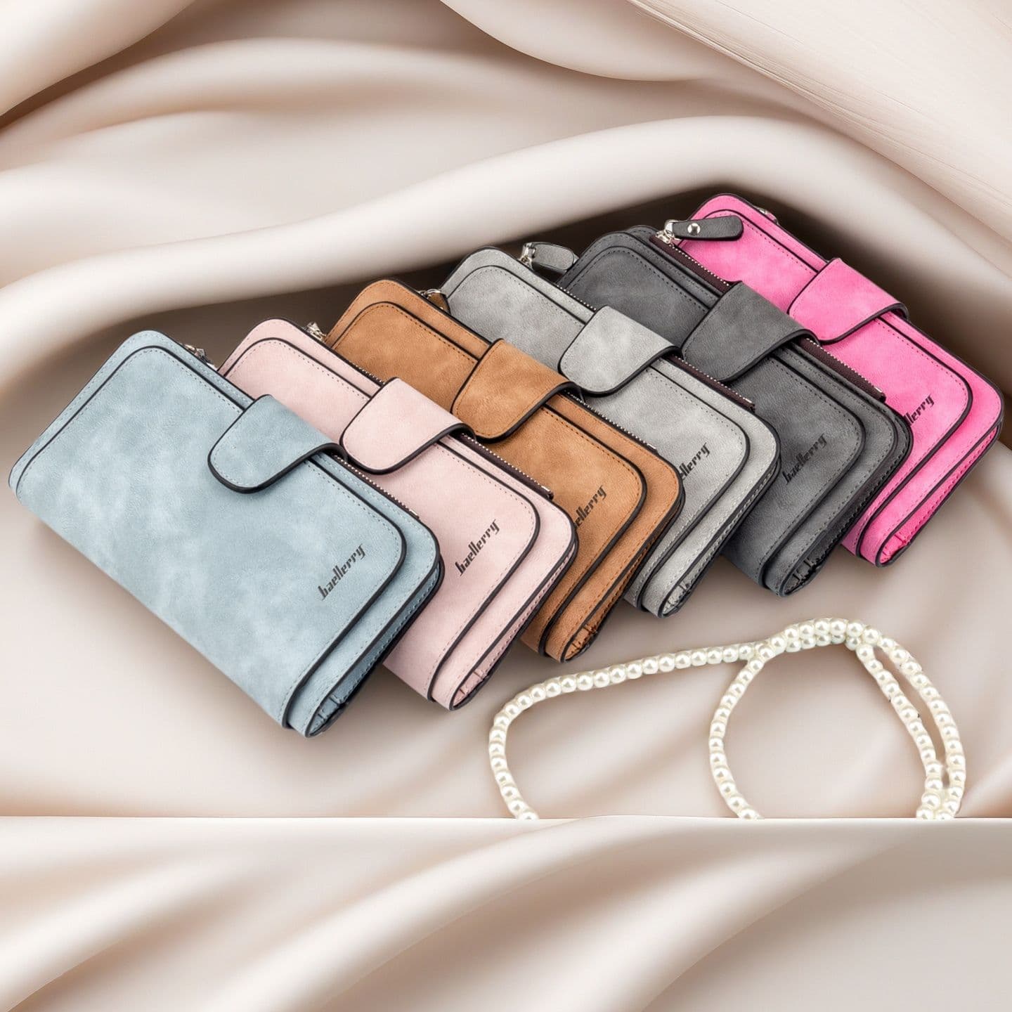 Long wallet, shoulder bag, small clutch bag, card holder, high-end 1