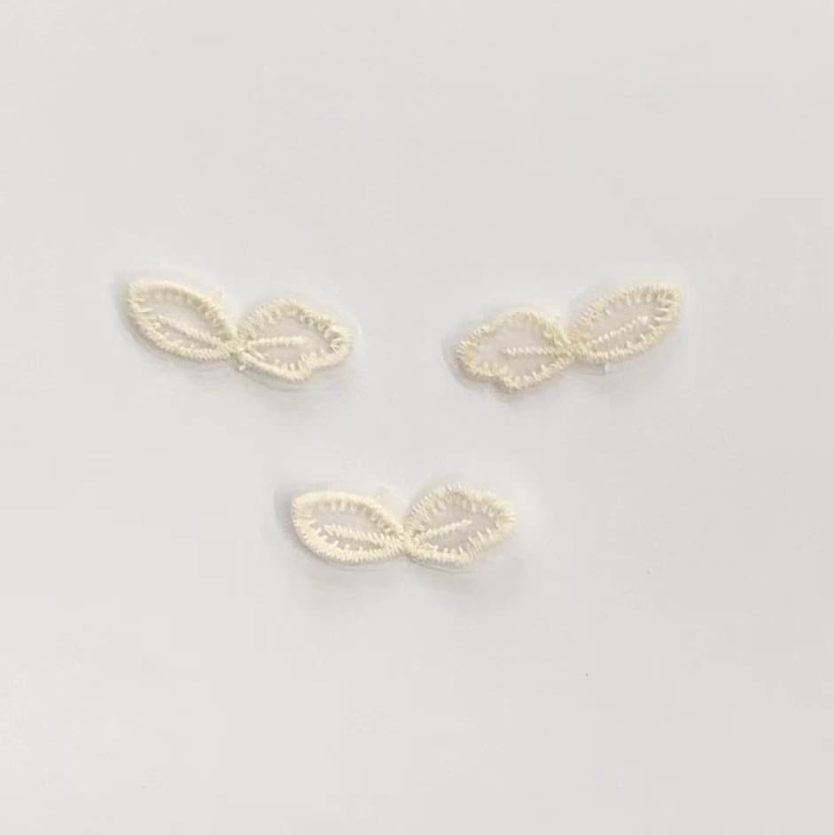 Bow tie, cute accessories, with embroidery, Korean style, children's clothing, DIY 4