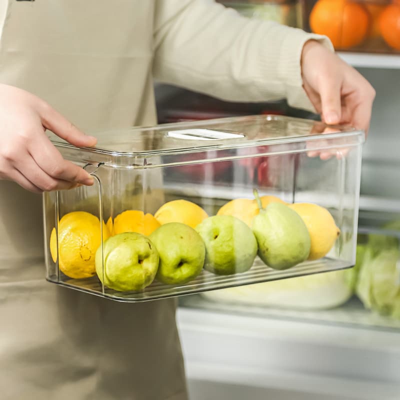 Multi -School refrigerator fresh storage box food -grade large egg dumplings box kitchen storage food food frozen sorting 4