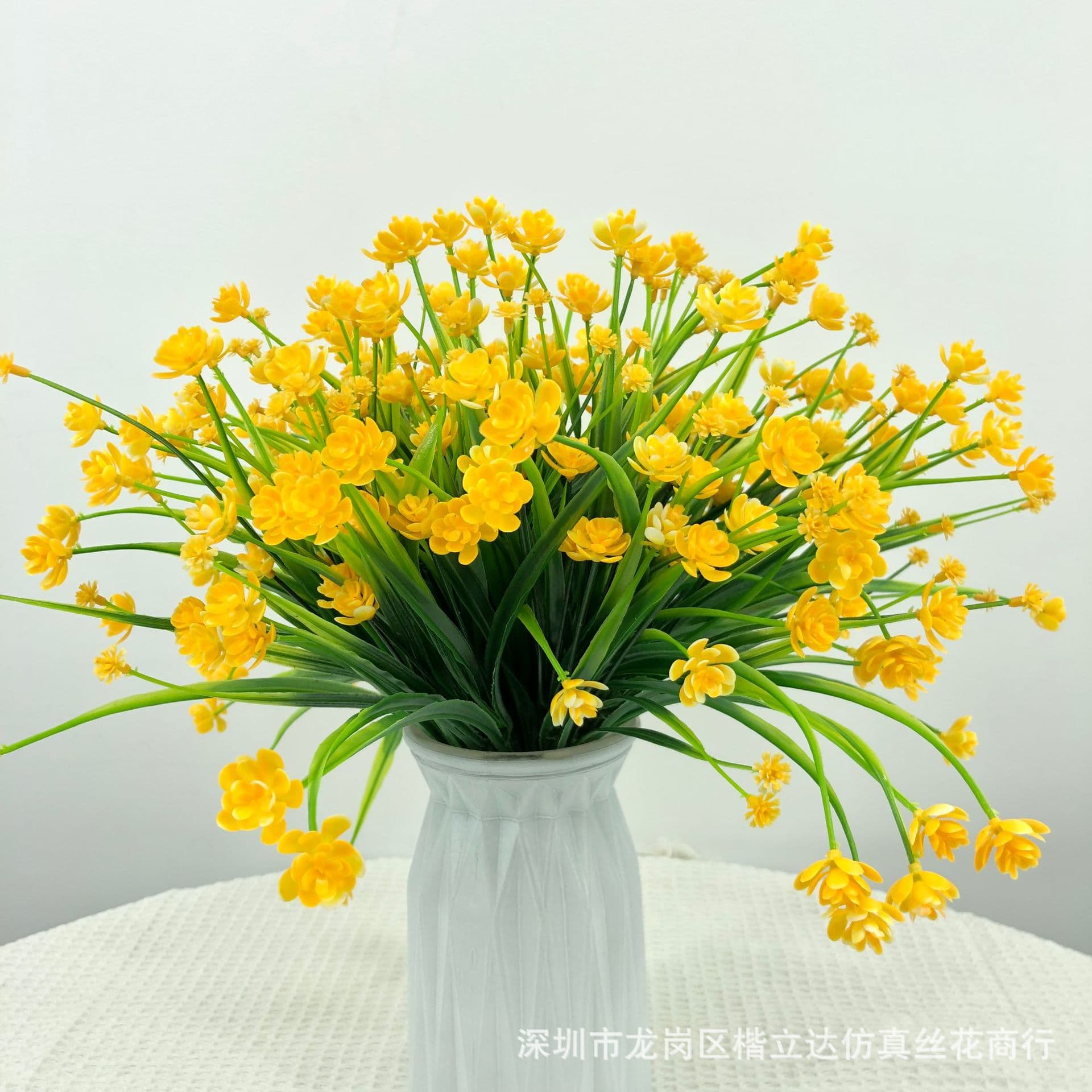 Amazon UV-resistant simulated flowers plastic flowers artificial flowers spring grass lotus flowers full of stars camellia 2
