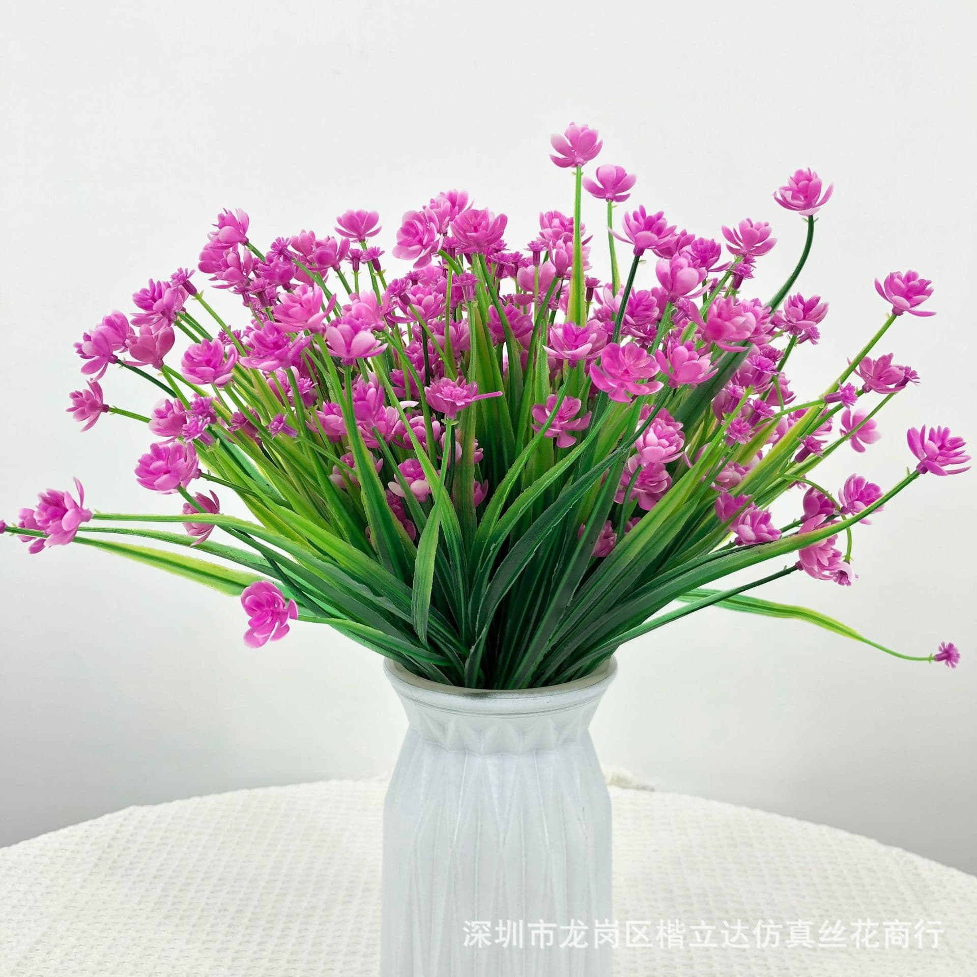 Amazon UV-resistant simulated flowers plastic flowers artificial flowers spring grass lotus flowers full of stars camellia 4