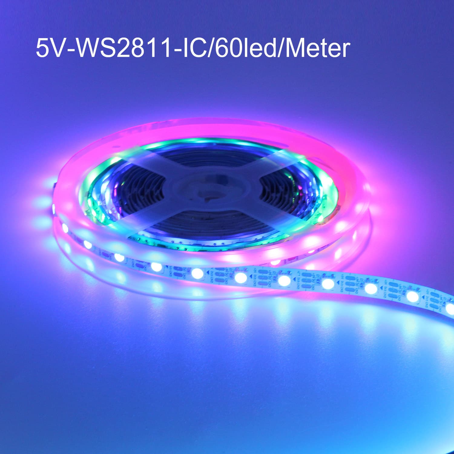 5V low voltage horse racing light box running water lamp with ws2812 fantasy light strip three lines 4