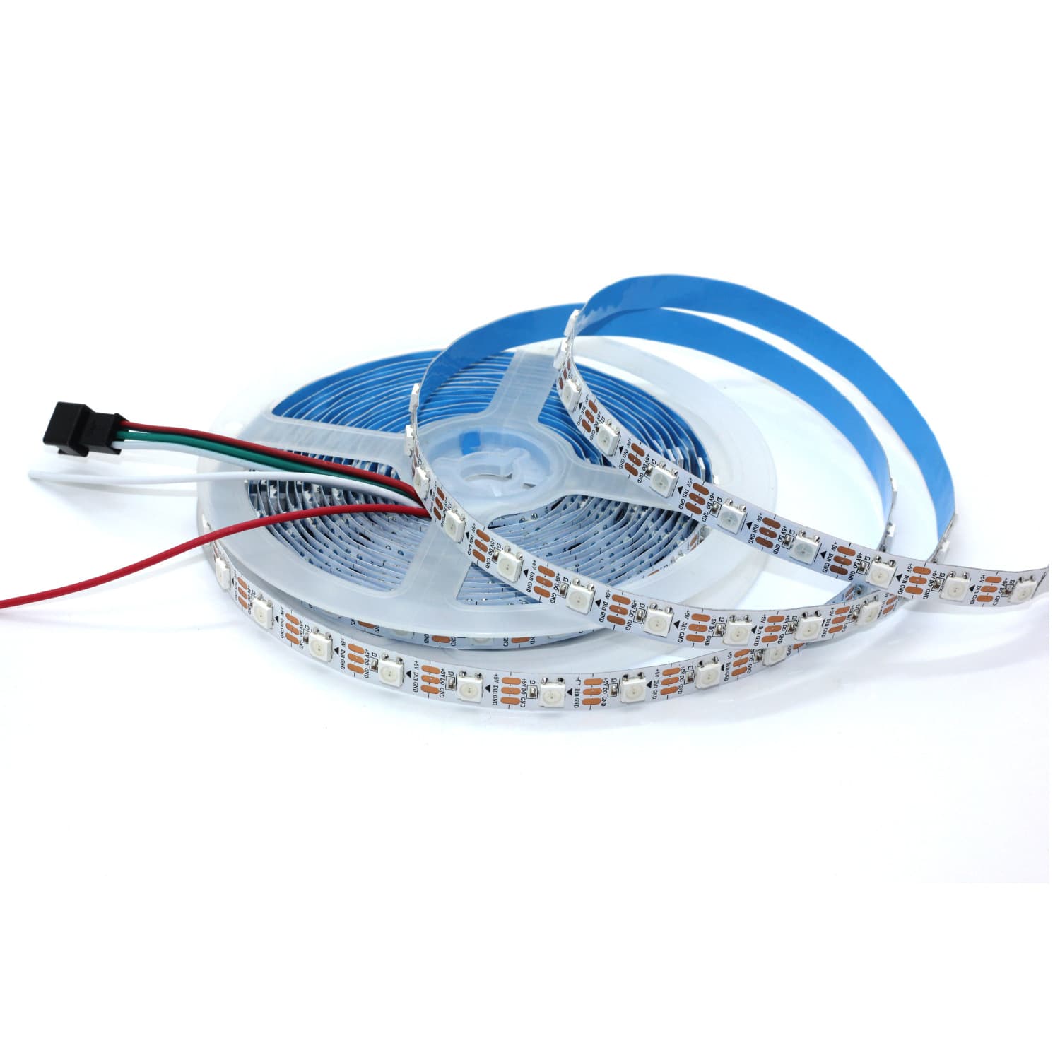 5V low voltage horse racing light box running water lamp with ws2812 fantasy light strip three lines 5
