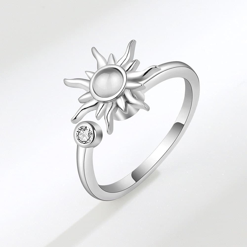 One bead bracelet, ring solar-powered 3