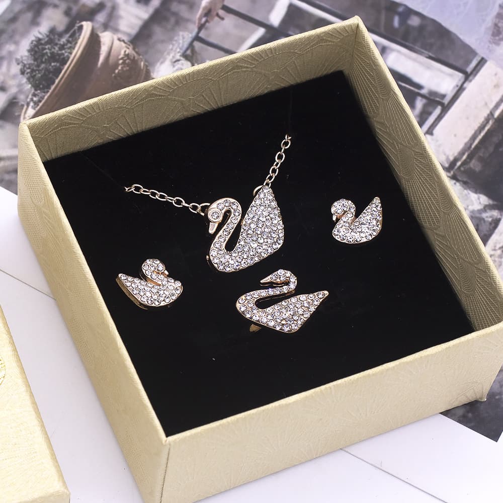 [jewelry set Necklace ring ear stud Women's accessories 饰品] 1