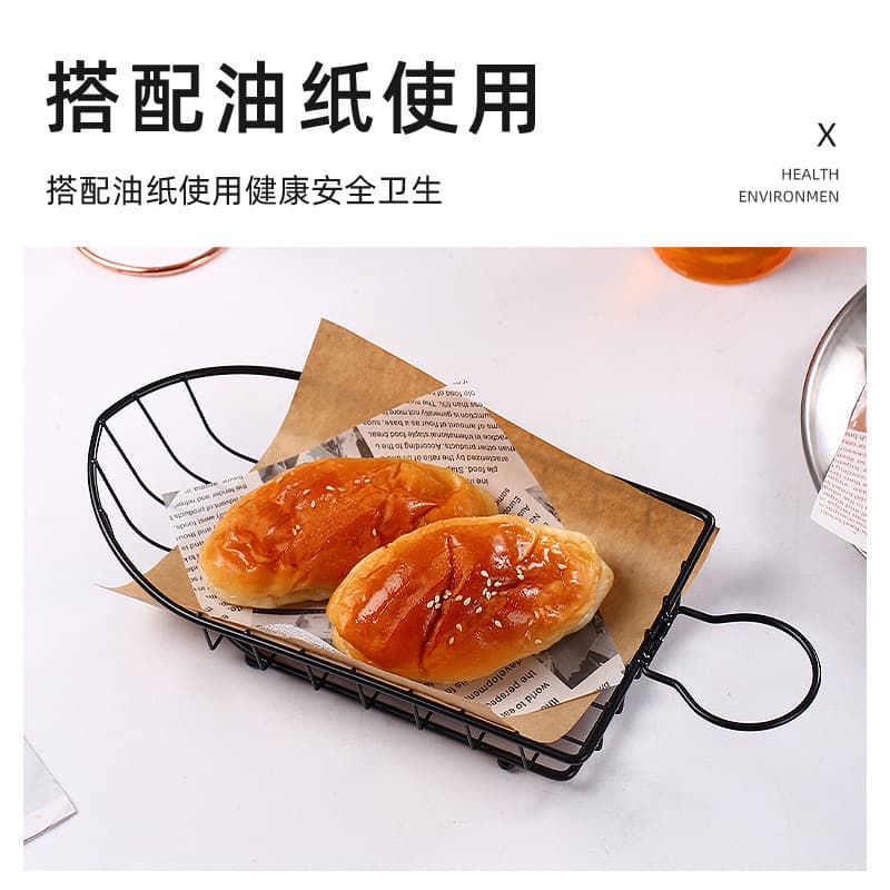 American fries basket snack basket installed fried chicken plate container creative dim sum basket fried food box bar tableware 2