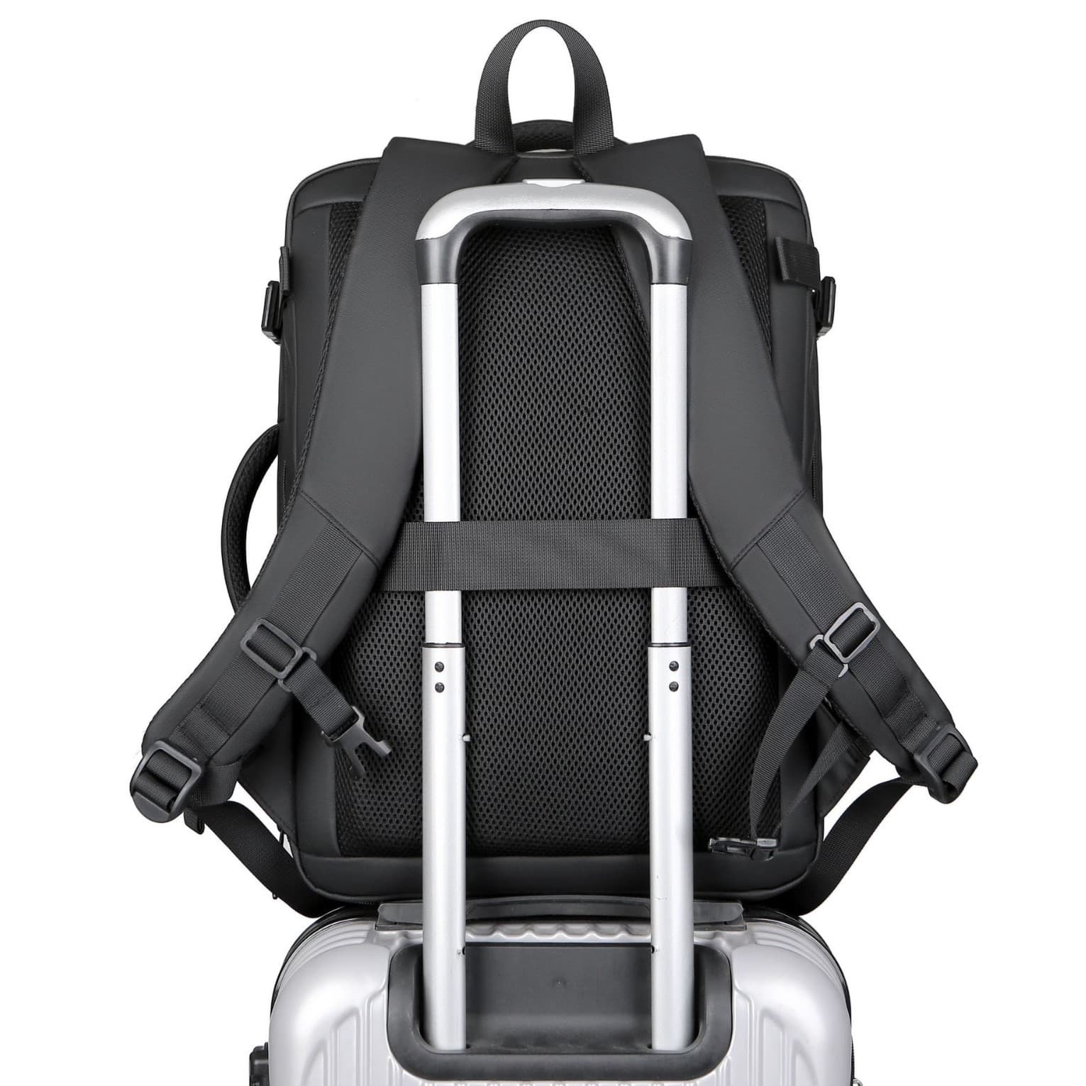 Men's backpack, laptop, capacious trend travel bag, business version, increased thickness 2