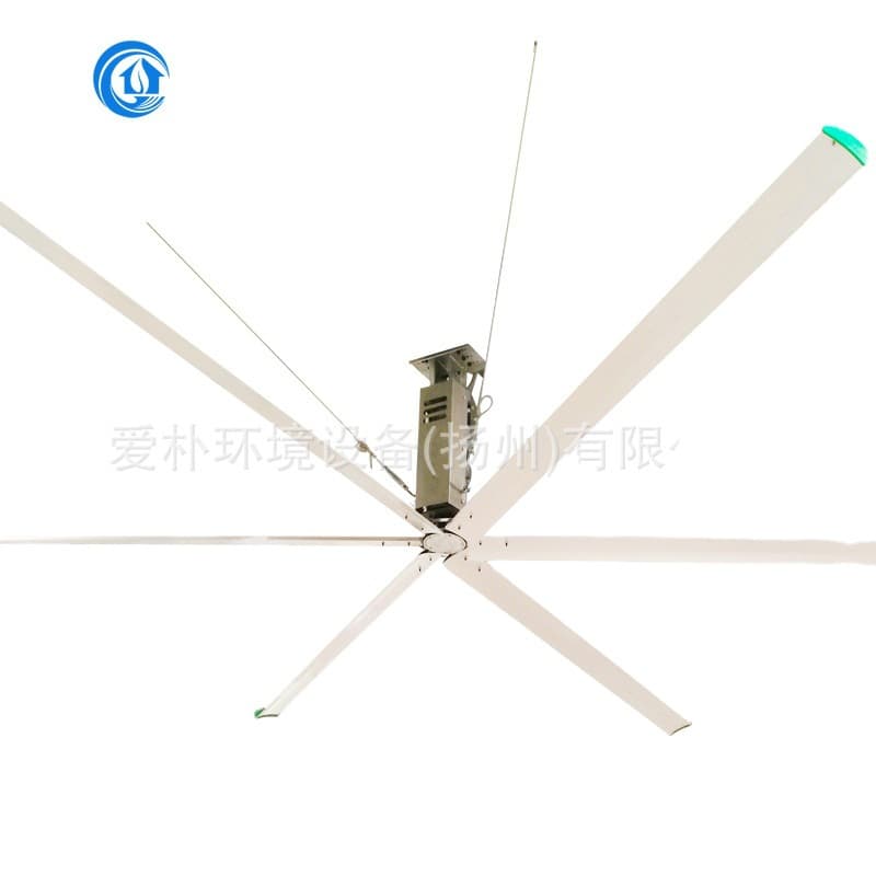 Industrial three dimensional air fan, gearbox, 7.3m, high power 5