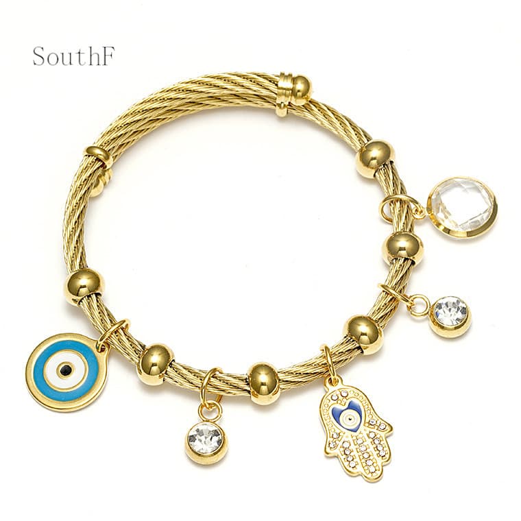 (Cross-border trading), fashionable universal bracelet stainless steel, steel wire 1