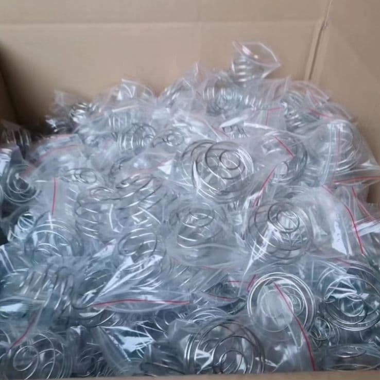 Steel spring stainless steel, baby rocker, mixing stick, pack, (Physicals), stainless steel AISI 304, 8G, 10G, 13G, 16G 3