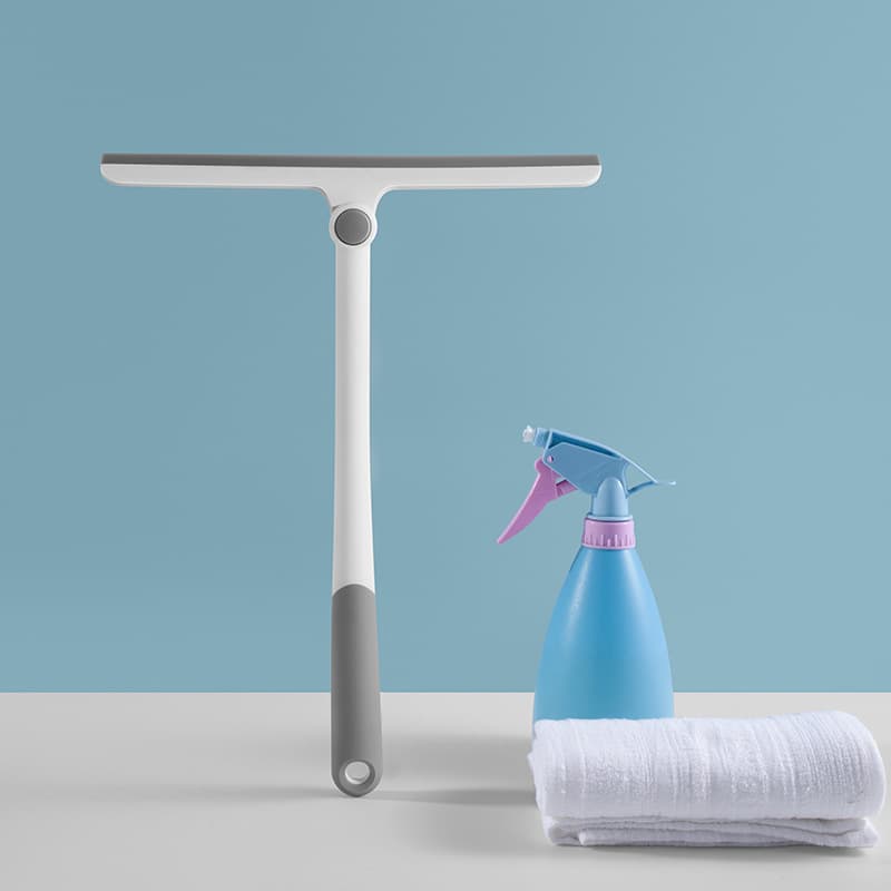 360° rotating T-type glass wiper household window cleaner glass wiper tool bathroom cleaning wiper 2