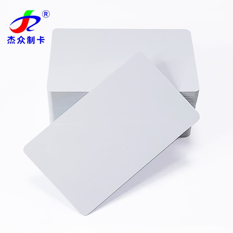 Factory direct sales door lock card Fudan chip induction IC white card T5577id blank access control card ID5200 printing 4