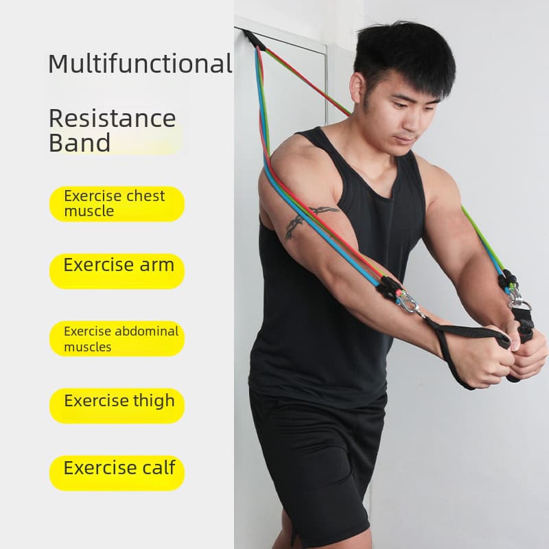 Rope for gym, elastic strap, elastic equipment for training 2