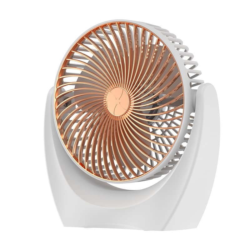 New tabletop fan mini desktop portable charging USB home dormitory large wind gift manufacturer 5