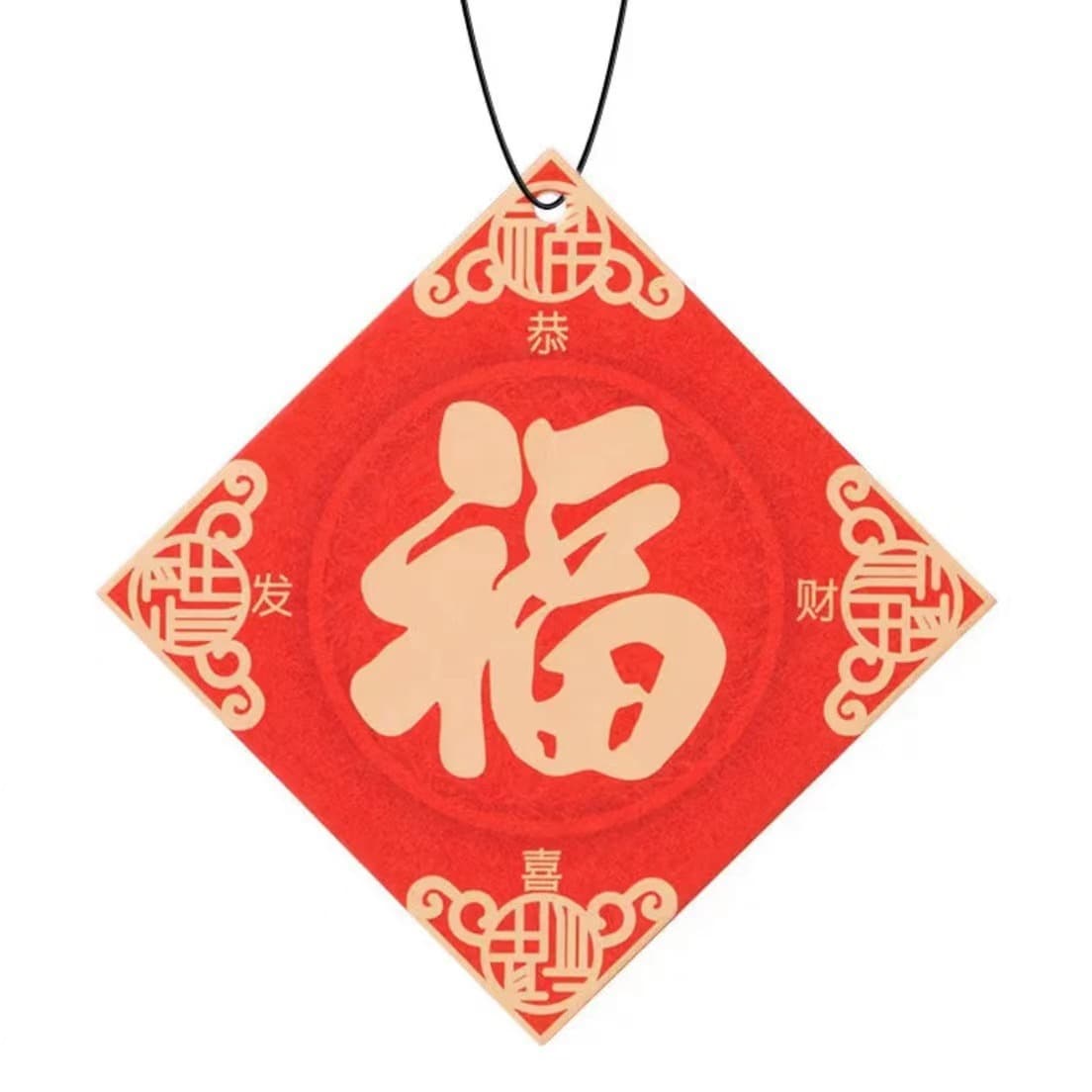 Spot car fragrance piece fragrance lasting car fragrance piece light fragrance milk tea fragrance piece clothing tag fragrance card fragrance piece 5