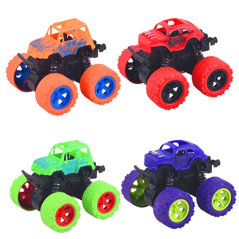 (Wholesale), inertia excavator, four-wheel drive car, SUV for boys, toy car 5