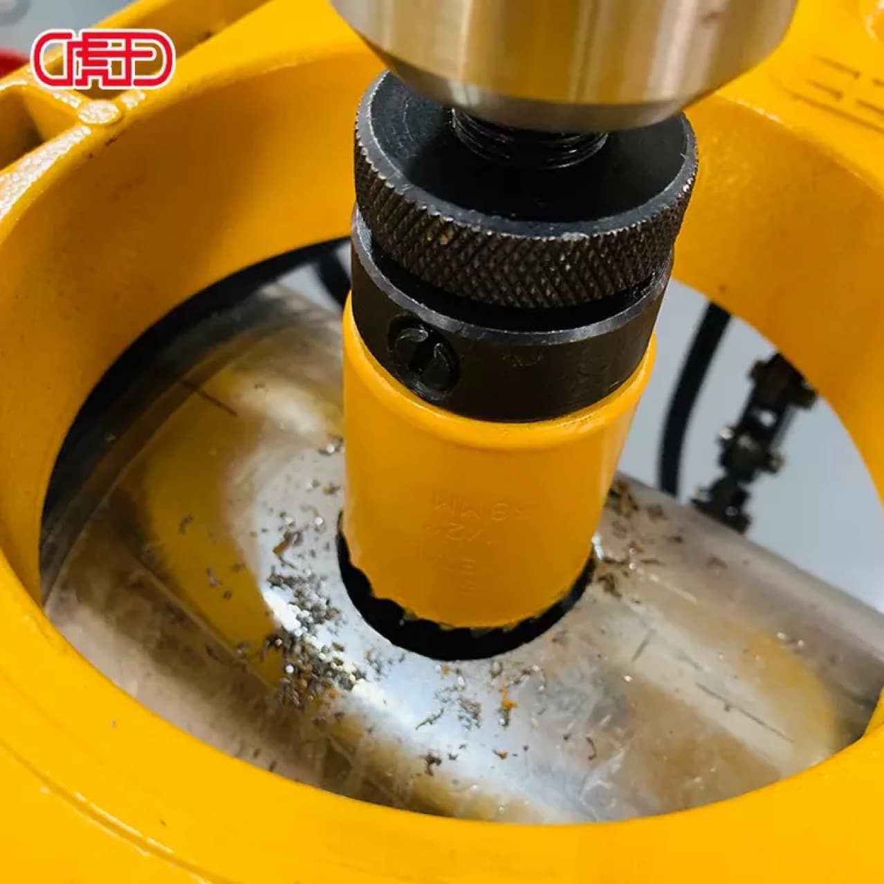 Tiger King Electric Hydraulic Hole Puncher Stainless Steel 3