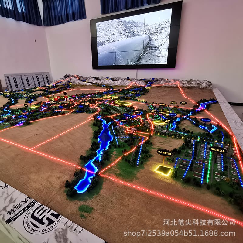 Customized sand table model, real estate sand table, architectural model, industrial park sand table, military sand table, agricultural exhibition hall, etc. 1