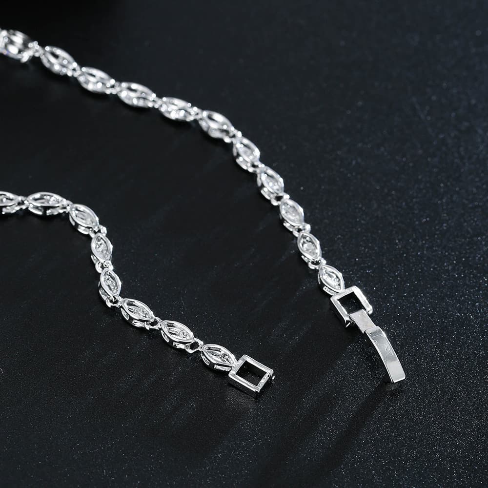 Fashionable set for bride, accessory, jewelry, European style, for bridesmaid, direct factory sales 2