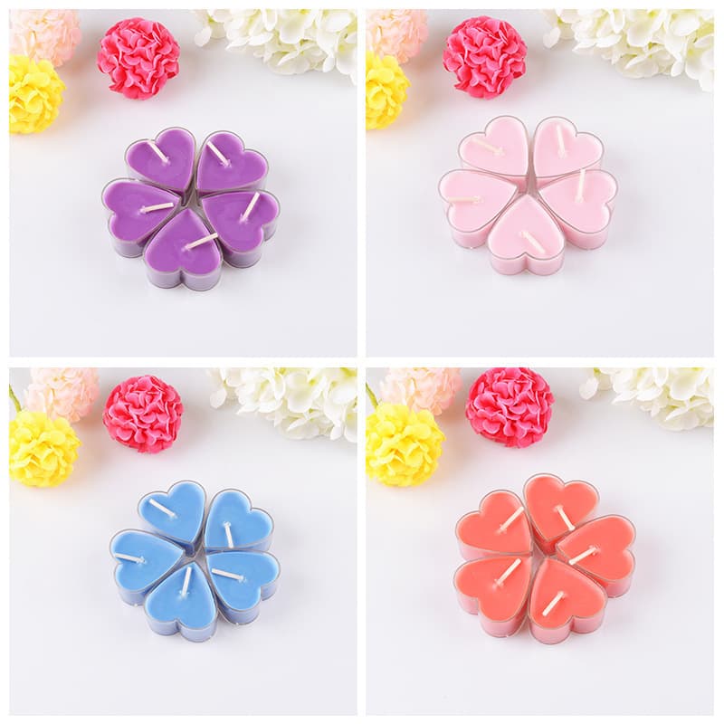 (Wholesale), plastic candle for St. Valentine's Day 4