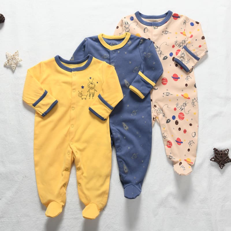 Baby A -style clothing pure cotton clothing spring bag fart clothing baby year -old foreign trade climbing clothing baby clothers 1