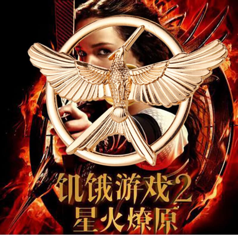 [饥饿游戏嘲笑鸟胸针Hunger Game Mocking Jay Jewlery CY005] 2