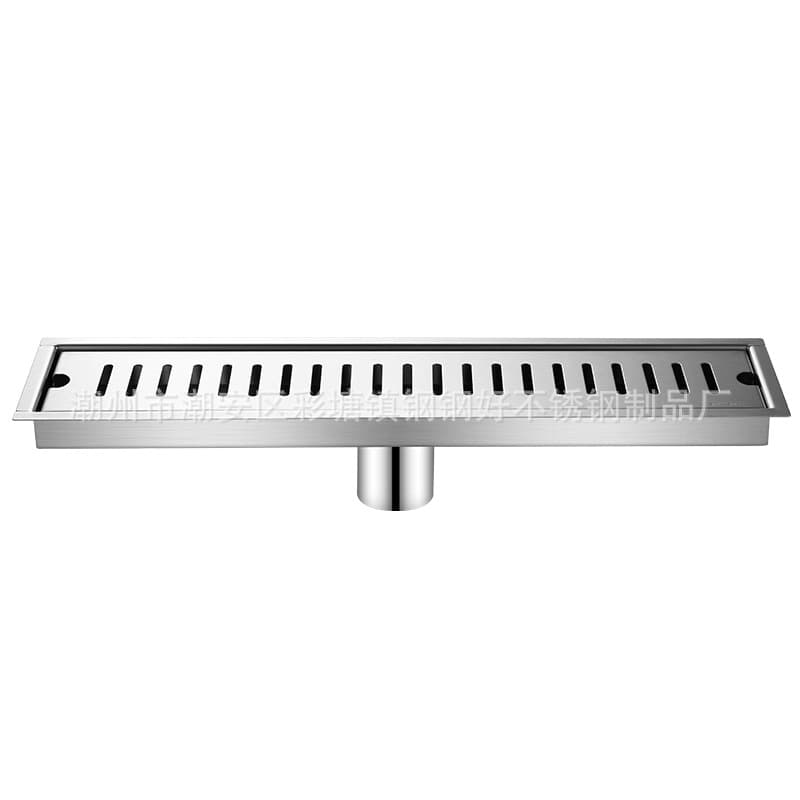 304 stainless steel bathroom floor drain shower, deodorant anti -insect -proof drainage floor drainage project balcony long strip leakage 5