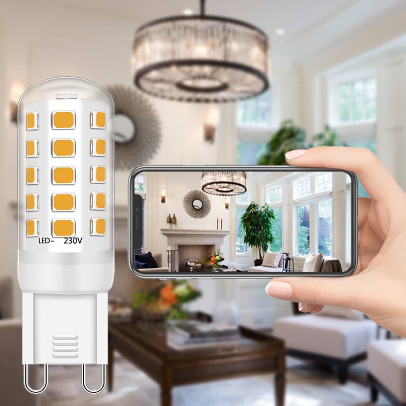 G9 lamp beads inserted without frequent flashing EU CE certification G9 light source G9 bulb six installed G9LED bulb cross -border 4