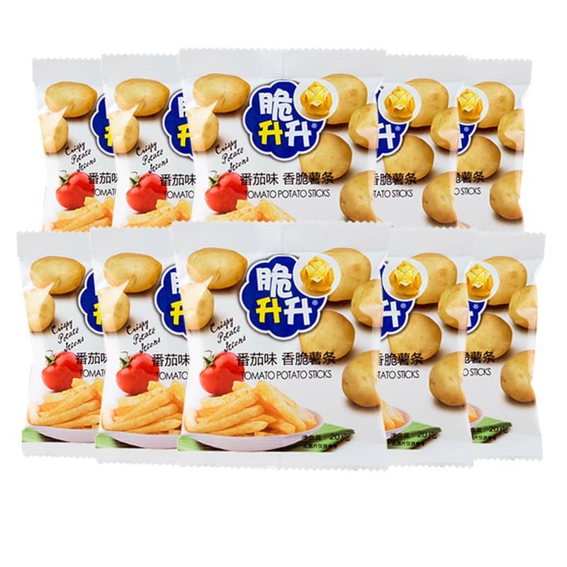 Free shipping, crispy leaping fries 20g crispy honey butter tomato original fries casual snacks and snacks wholesale 5