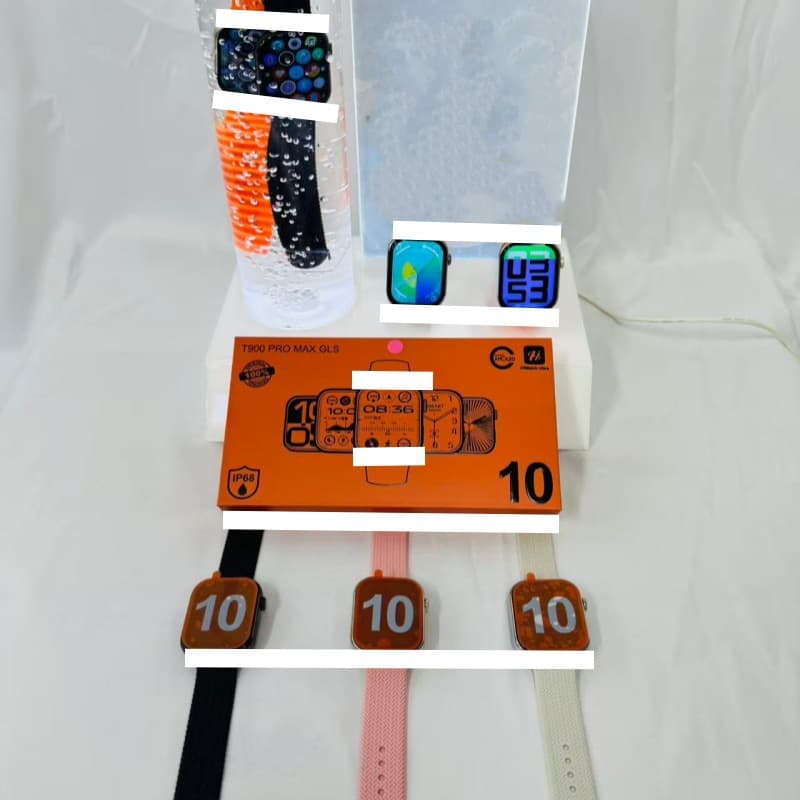 Bracelet, waterproof watch strap, T900, 900 pro max, 10pcs, 49mm 1