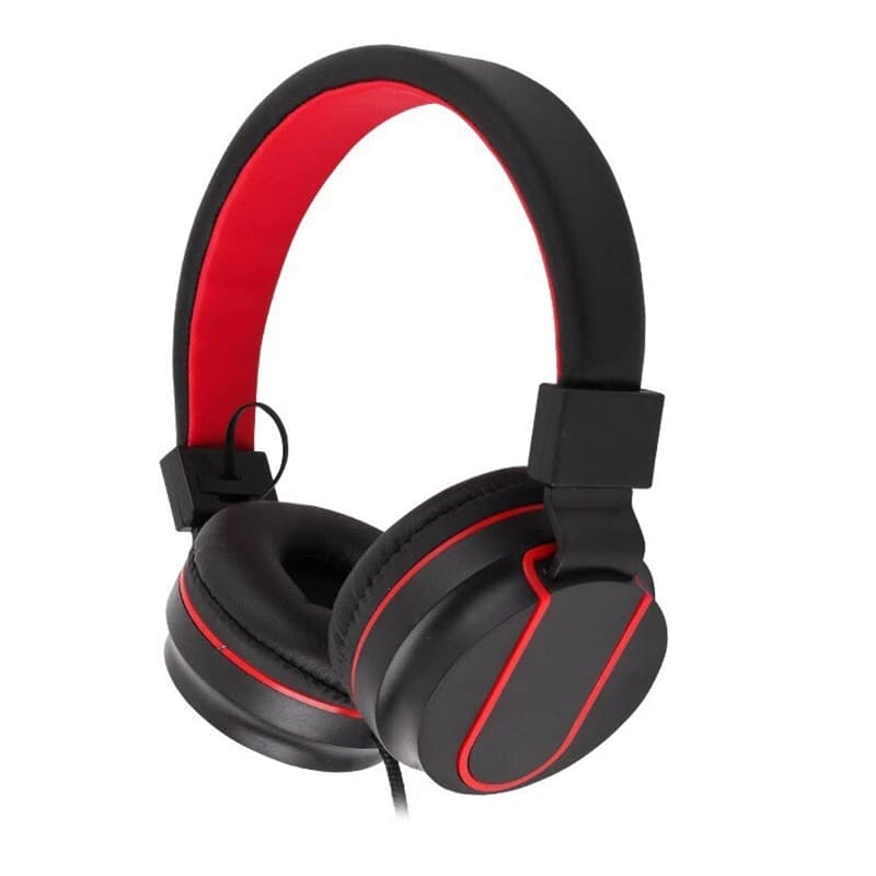Wearing Wired Headphones headset, eating chicken with wheat calls, common wired headphones 2