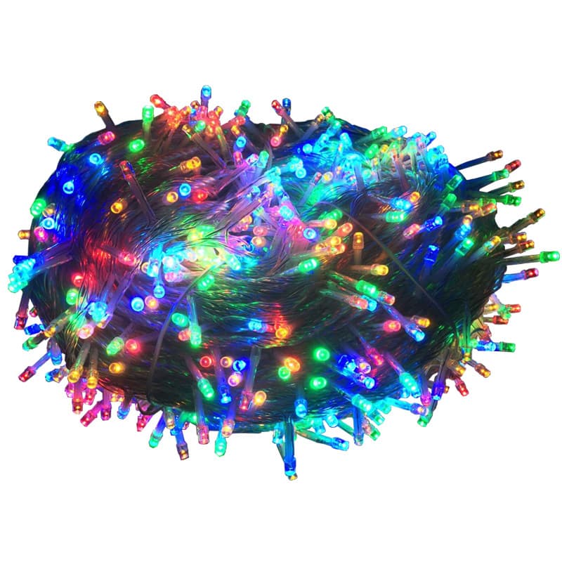 Led small colorful lights string lights outdoor waterproof bedroom decoration lights star lights holiday lights with christmas decoration baby's breath 5