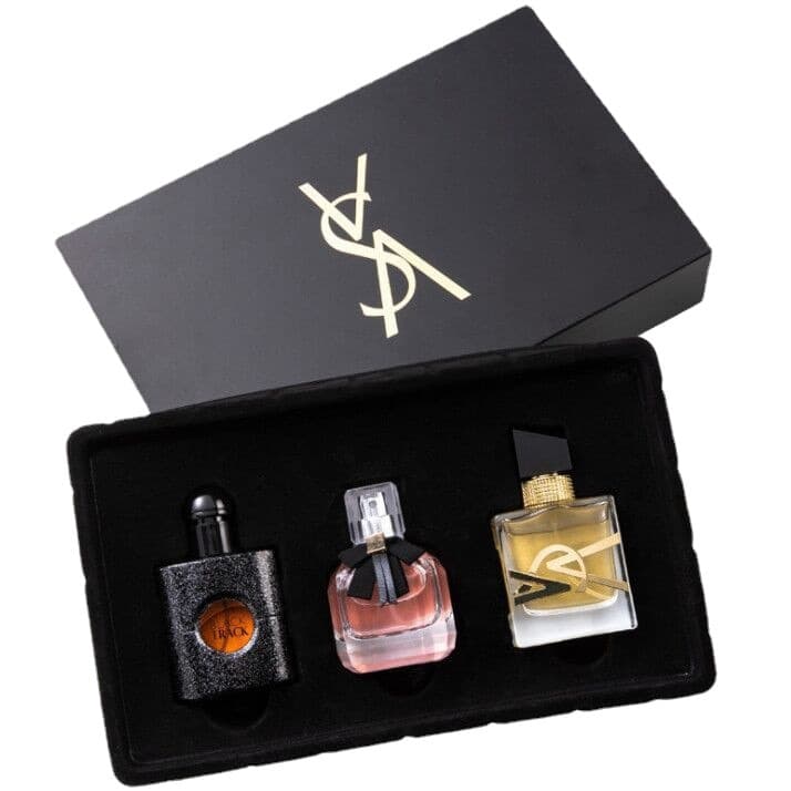 Perfume, gift box, set, 3 piece set, long lasting light fragrance 5