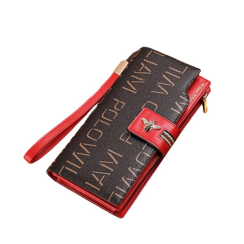 (Wholesale), wallet, long shoulder bag, universal card holder, genuine leather, high-end 5