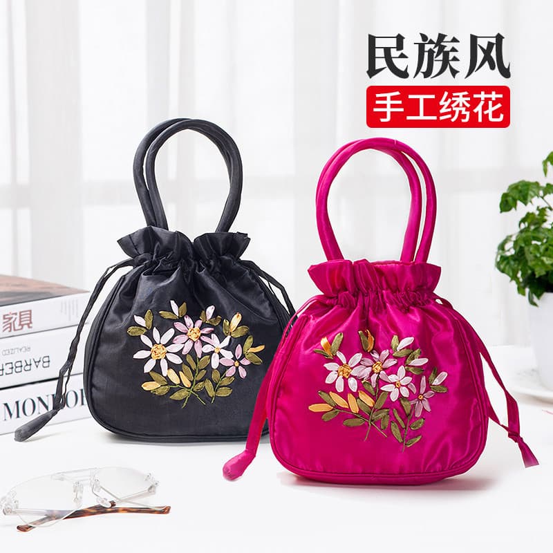 Ethnic purse, wallet for elderly, mobile phone, small clutch bag, ethnic style, for middle age 1