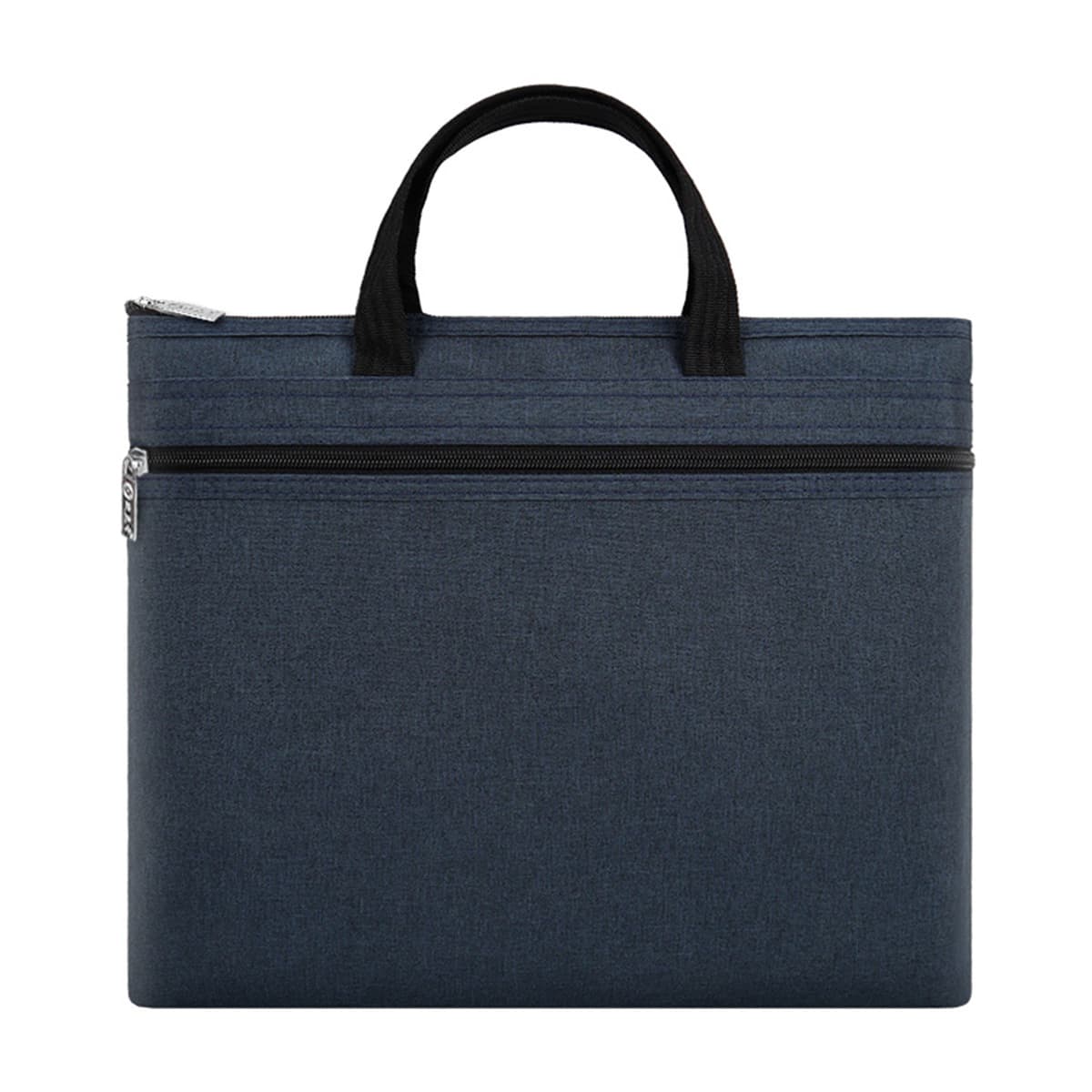 Hand -file bags canvas large -capacity waterproof dual -layer official document bag business conference information storage official document printing 5