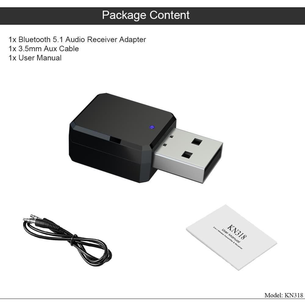 USB Bluetooth receiver speaker sounds AUX AUX AUX AUX Audio Wireless Stereo Bluetooth Basket Adapter 5.1 2