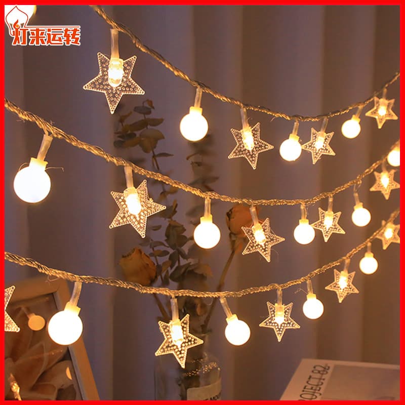 LED bulb solar-powered, Christmas light strip, travel tent for camping 3