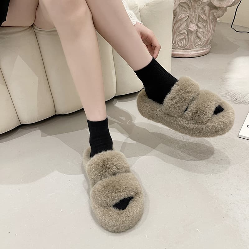 (Cross-border trading), (Wholesale), demi-season fashionable universal women's slippers platform, heel height 5 cm, suitable for outdoor wear, 2022 collection 3