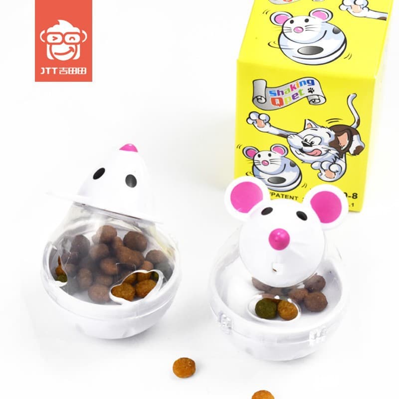 Cat, toy, mouse, dumper, leaky food, pet toy, cats leaky balls