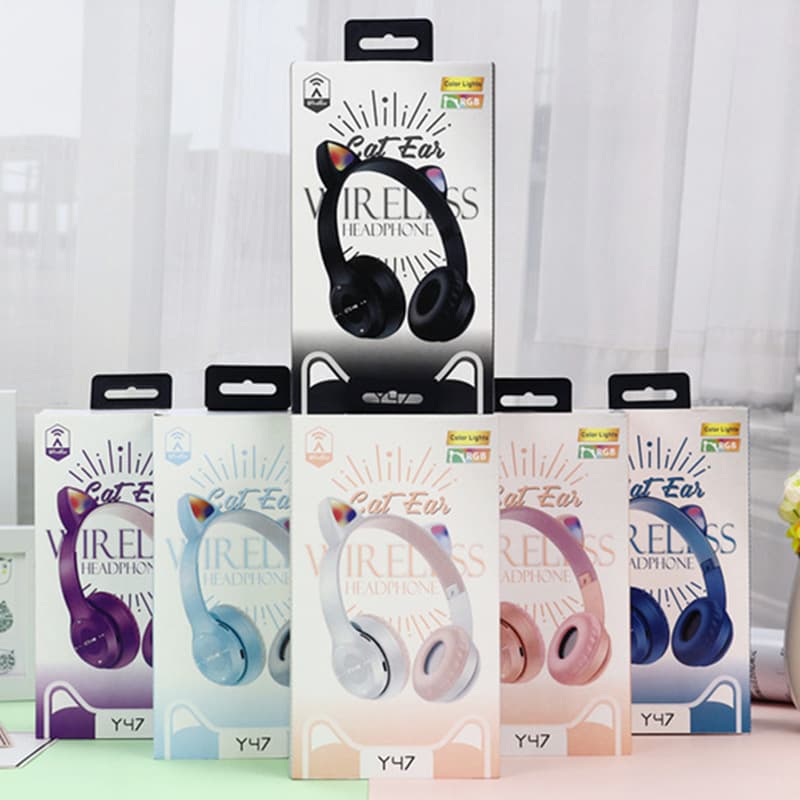 P47 headphones P47M Y47 YO8 STN-28 foldable p9 promax head-mounted Bluetooth headphones 4