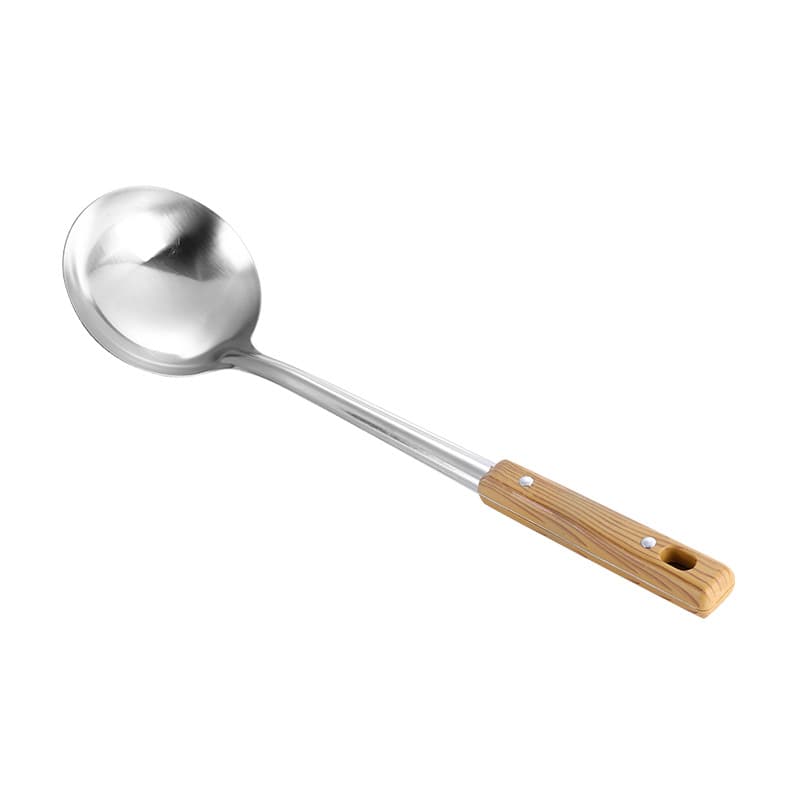Stainless steel spatula and spoon household cooking spatula colander soup spoon frying spatula kitchen utensils cooking spatula and spoon set 5