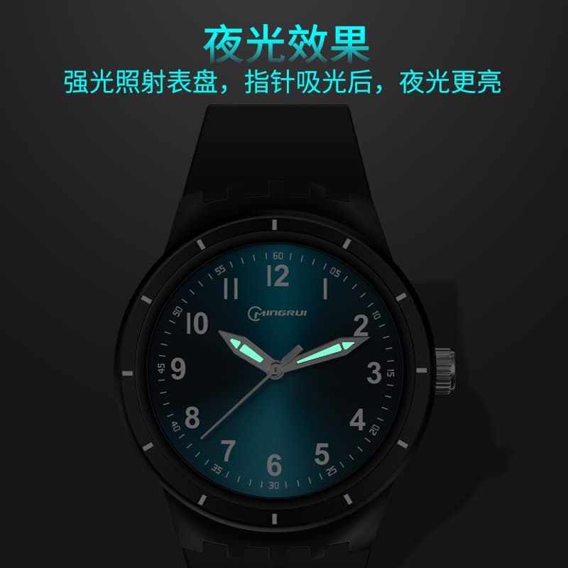 Trend summer swiss watch for students, waterproof sports quartz watches for swimming, official product, for secondary school 2