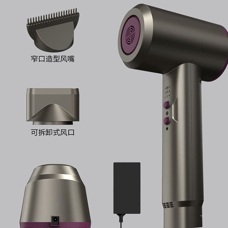 Wireless Smart Hair Dryer with Hot and Cold Air 5